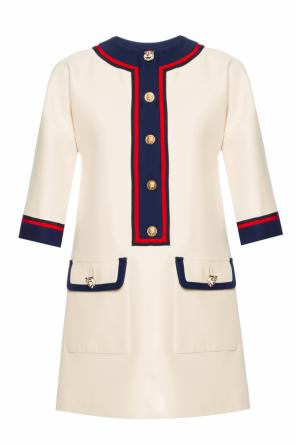 Dress with decorative fastening, zdjęcie 1 Dress with decorative fastening od Gucci